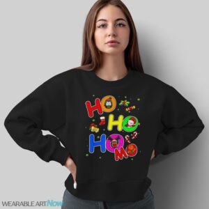 Hoho Homo Gay Christmas Santa Hat Love Is Love Lgbtq Pride Shirt - Sweatshirt