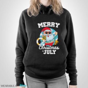 hristmas in July Shirt, Merry Christmas in July T-Shirt - Unisex Pullover Hoodie