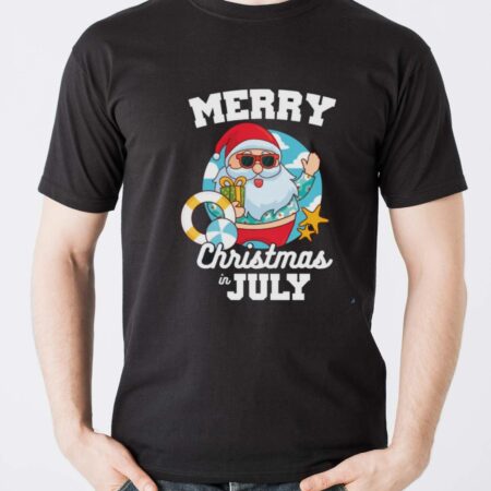 hristmas in July Shirt, Merry Christmas in July T-Shirt - Men T-Shirt