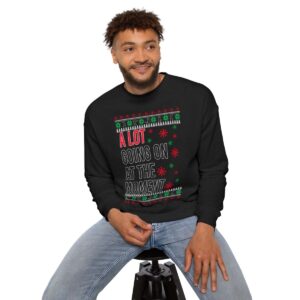 In My Era Movie Christmas A Lot Going On At The Moment New Design Ugly Christmas Sweater Sweatshirt Product Photo 7