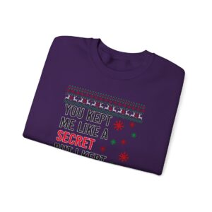 In My Era Movie Christmas You Kept Me Like A Secret Christmas Funny Ugly Christmas Sweater Sweatshirt Product Photo 10