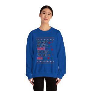 In My Era Movie Christmas You Kept Me Like A Secret Chrristmas Funny Ugly Christmas Sweater Sweatshirt Product Photo 6