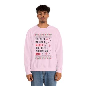 In My Era Movie Christmas You Kept Me Like A Secret New Design Ugly Christmas Sweater Sweatshirt Product Photo 5