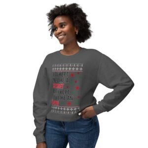 In My Era Movie Christmas You Kept Me Like A Secret Snowfllake Ugly Christmas Sweater Sweatshirt Product Photo 8