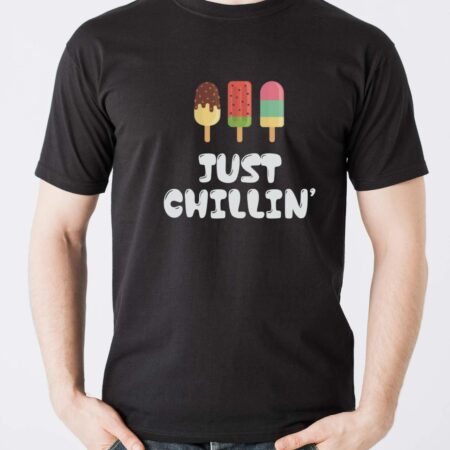 Just Chillin Popsicle Shirt, Cute Popsicle Shirt, Popsicle Summer Shirt - Men T-Shirt