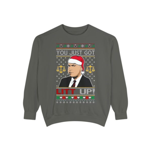 Just Got Litt Up Louis Tv Show Parody New Fashion Ugly Christmas Sweater Sweatshirt Product Photo 1