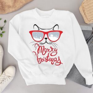 Meowy Christmas Shirt Product Photo 3