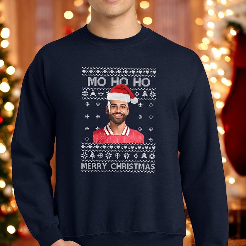 Mo Ho Ho Merry Christmas Sweatshirt Product Photo 2