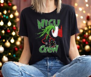 Nicu Nurse Christmas Sweatshirt Product Photo 2