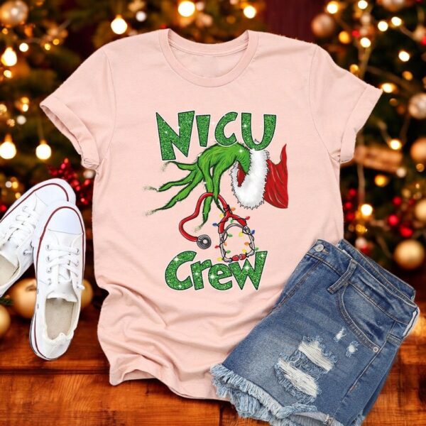 Nicu Nurse Christmas Sweatshirt Product Photo 1