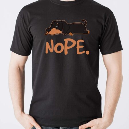 Nope Shirt, Cute Nope Dog T-Shirt - Men T-Shirt