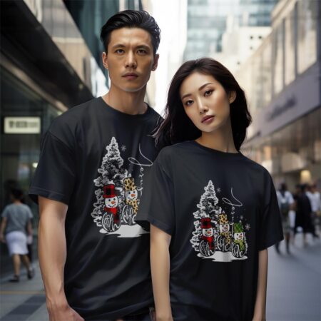 Snowman Team Faith Hope Love Christmas Shirt Product Photo 1