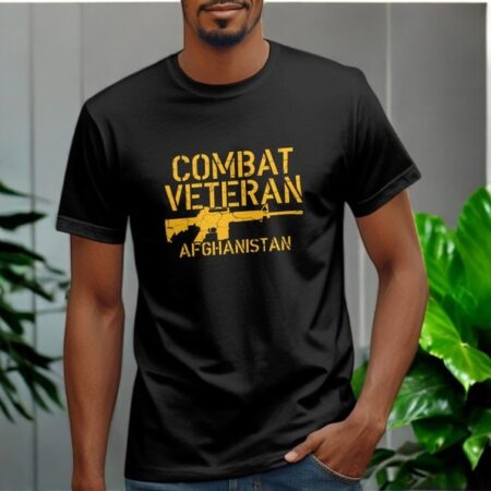 Afghanistan Combat Veteran Shirt Product Photo 1