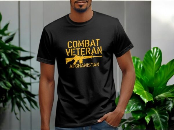 Afghanistan Combat Veteran Shirt Product Photo 1