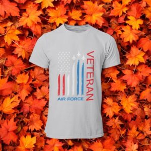 Air Force Veteran Shirt Product Photo 2