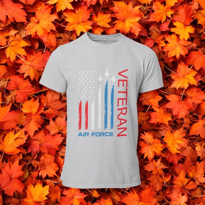 Air Force Veteran Shirt Product Photo 2