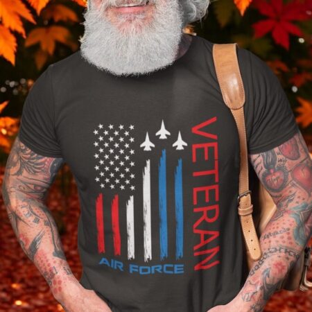 Air Force Veteran Shirt Product Photo 1