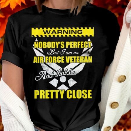 Air Force Veteran T-Shirt Product Photo 1