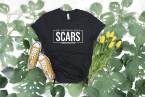 All Warriors Have Scars Shirt Product Photo 2