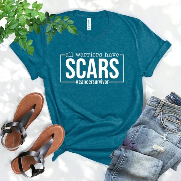 All Warriors Have Scars Shirt Product Photo 1