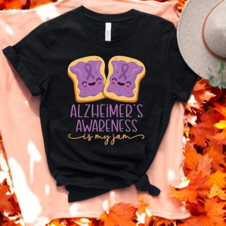 Alzheimer's Awareness Is My Jam Shirt Product Photo 1