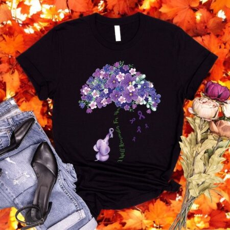 Alzheimers Flower I Will Remember For You Shirt Product Photo 1