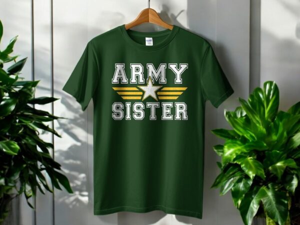 Army Sister Shirt Product Photo 1