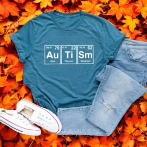 Autism Periodic Table Shirt Product Photo 2