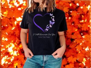 Awareness Month Shirt, I Will Remember For You Shirt Product Photo 3