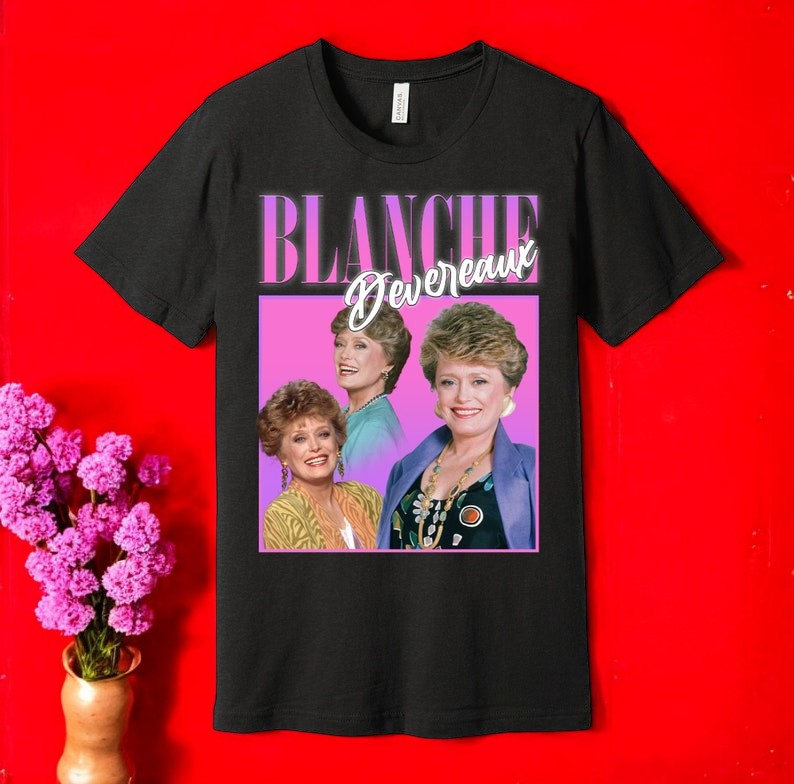 Blanche Devereaux Oversized Fashion T-Shirt Product Photo 2