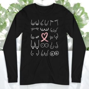 Breast Cancer Awareness Long Sleeve Shirt Product Photo 2