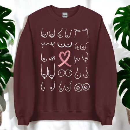 Breast Cancer Awareness Sweatshirt Product Photo 1