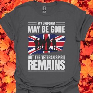 British Veteran My Uniform May Be Gone Shirt Product Photo 3