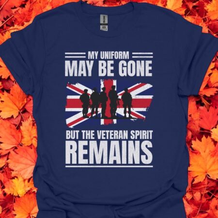 British Veteran My Uniform May Be Gone Shirt Product Photo 1