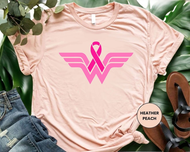 Cancer Ribbon T-Shirt Product Photo 2