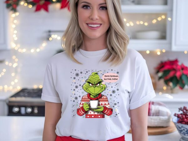 Christmas Grinch T-Shirt Product Photo 1