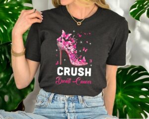 Crush Breast Cancer Pink Shirt Product Photo 3