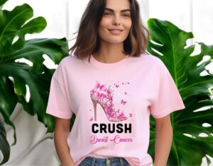 Crush Breast Cancer Shirt Product Photo 2