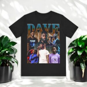 Dave Uk Rapper Vintage 90s Bootleg T-Shirt Product Photo 3