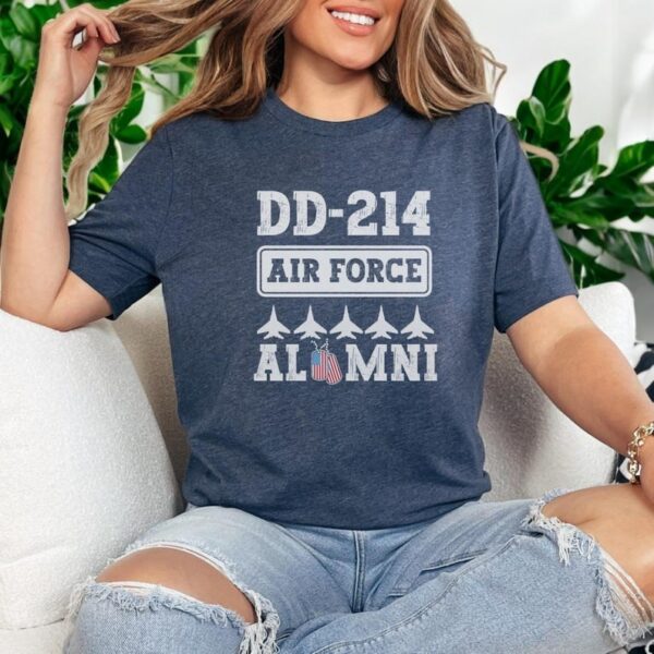 Dd214 Air Force Alumni Military Shirt Product Photo 1