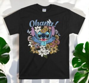 Disney Ohana Lilo And Stitch T-Shirt Product Photo 2