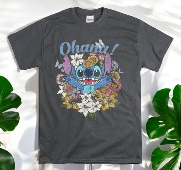 Disney Ohana Lilo And Stitch T-Shirt Product Photo 1