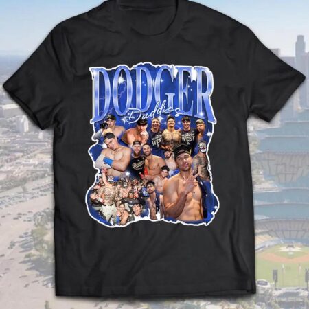 Dodgers Daddies T-Shirt Product Photo 1