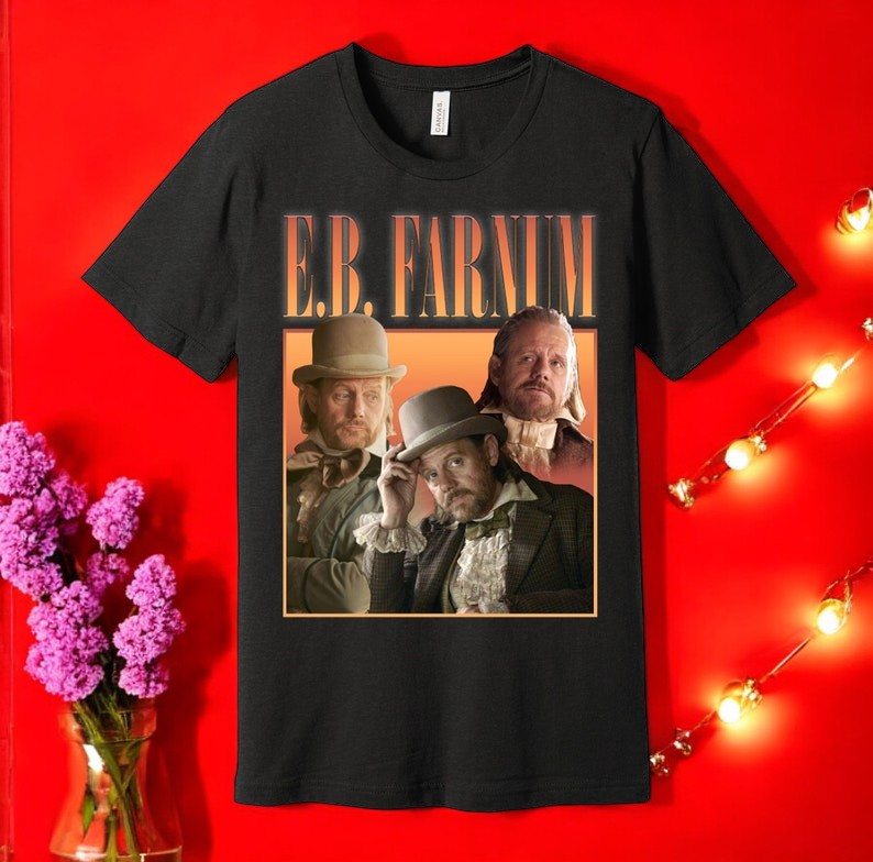 E.B. Farnum Oversized Fashion T-Shirt Product Photo 2