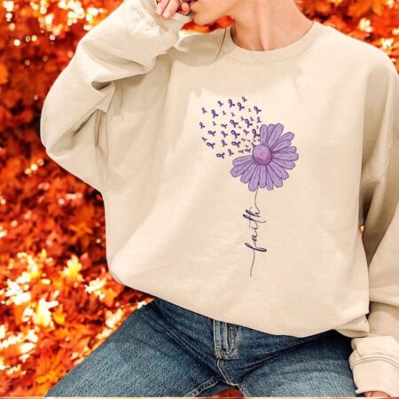 Floral Alzheimers Shirt Product Photo 1