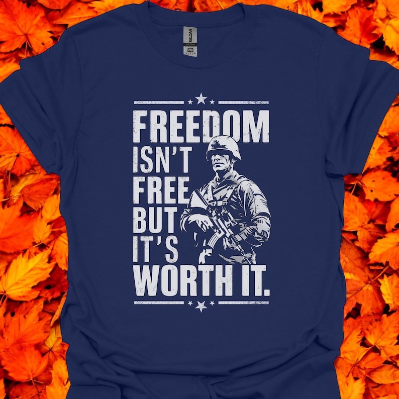 Freedom Isn't Free T-Shirt Product Photo 2