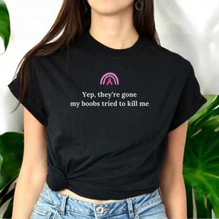 Funny Breast Cancer Survivor Shirt Product Photo 1