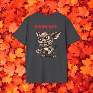 Funny Chihuahua Warning T-Shirt Product Photo 3