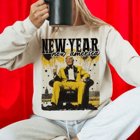 Happy New Year 2025 Era Meet Me At Midnight Retro Disco Ball Trendy Shirt Product Photo 1