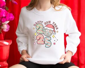 Happy New Year 2025, New Year Squad Sweatshirt Product Photo 2